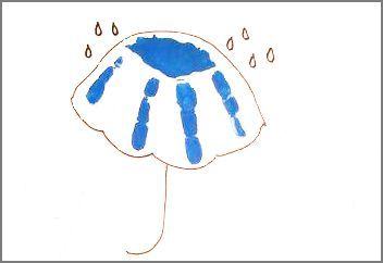umbrela-amprente-copil