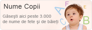 Nume copii