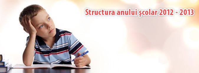 Anul scolar 2012-2013