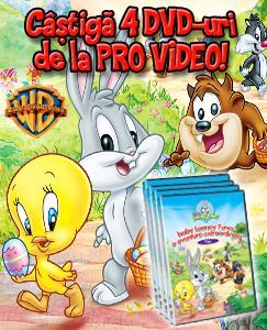 Concursuri online: Castiga 4 dvd uri: The Baby Looney Tunes   O aventura extraordinara
