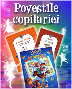 Concursuri online: Castiga una dintre cele 3 carti de povesti: Aventurile lui Alice in Tara Minunilor, Basme alese sau 365 Povesti