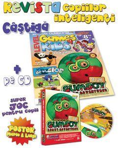 Concursuri online: Castiga 30 de reviste Level Games4kids