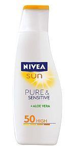 NIVEA Lotiune protectie solara Pure Sensitive 50