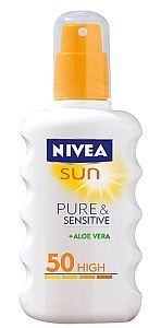 NIVEA Spray protectie solara Pure Sensitive 50
