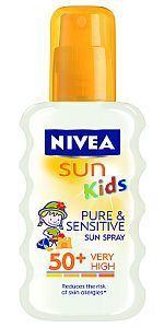 NIVEA Spray1 protectie copii Pure Sensitive 50