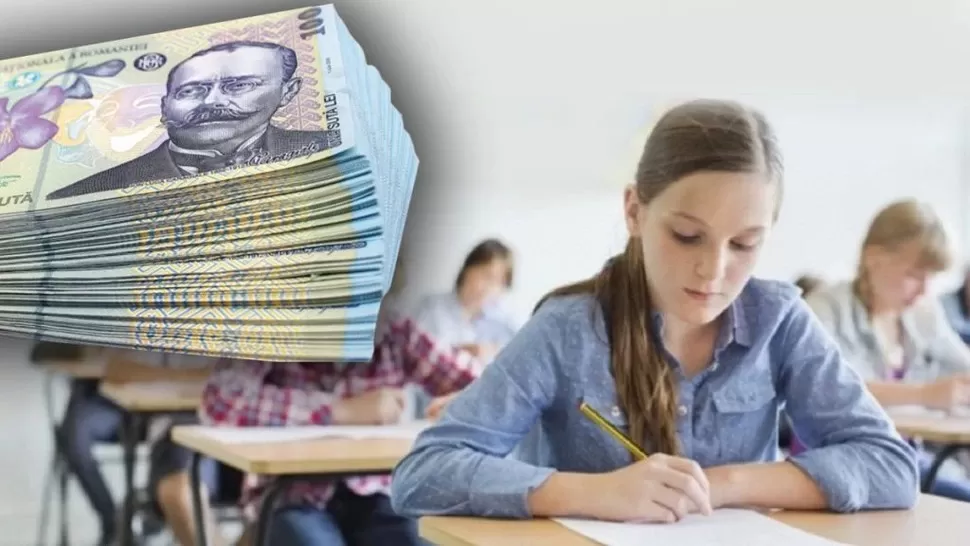 Proiect: 2.000 de lei pentru elevii cu media 10 la Evaluare si 5.000 de lei pentru cei cu media 10 la Bac