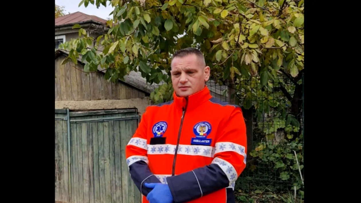 El este Marian, ambulantierul SAJ Iasi care a murit subit. Doi copii minori au ramas orfani