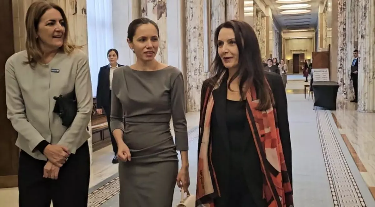 Mirabela Gradinaru, aparitie surprinzatoare la Guvern. Ce a facut partenera lui Nicusor Dan in Palatul Victoria