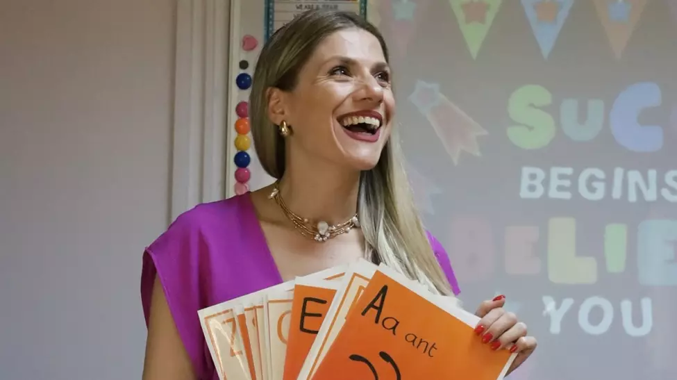 Tily Niculae s-a facut profesoara de engleza dupa divort. Cei doi copii ii sunt elevi: "E un nou inceput pentru noi"