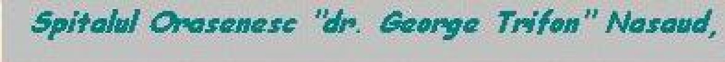 Spitalul Orasenesc Nasaud