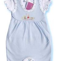 Set tricou si salopeta pentru fetite