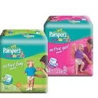 Scutece Pampers Active Boy Active Girl